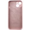 Чохол Silicone Case Full Camera Protective (AA) для Apple iPhone 15 (6.1'') Рожевий (44126)