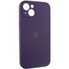 Чохол Silicone Case Full Camera Protective (AA) для Apple iPhone 15 (6.1'') Фіолетовий (46856)