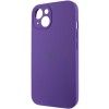 Чохол Silicone Case Full Camera Protective (AA) для Apple iPhone 15 (6.1'') Фіолетовий (44130)