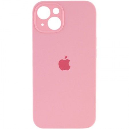 Чохол Silicone Case Full Camera Protective (AA) для Apple iPhone 15 (6.1'') Рожевий (44119)