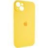 Чохол Silicone Case Full Camera Protective (AA) для Apple iPhone 15 Plus (6.7'') Желтый (44137)