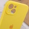 Чохол Silicone Case Full Camera Protective (AA) для Apple iPhone 15 Plus (6.7'') Желтый (44137)