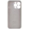 Чохол Silicone Case Full Camera Protective (AA) для Apple iPhone 15 Pro (6.1'') Белый (44159)