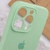 Чохол Silicone Case Full Camera Protective (AA) для Apple iPhone 15 Pro (6.1'') Зелений (44169)
