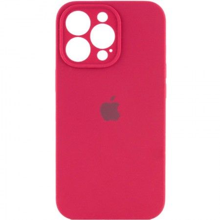 Чохол Silicone Case Full Camera Protective (AA) для Apple iPhone 15 Pro (6.1'') Червоний (44171)