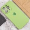 Чохол Silicone Case Full Camera Protective (AA) для Apple iPhone 15 Pro (6.1'') М'ятний (44173)
