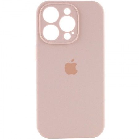 Чохол Silicone Case Full Camera Protective (AA) для Apple iPhone 15 Pro (6.1'') Розовый (44178)