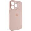 Чохол Silicone Case Full Camera Protective (AA) для Apple iPhone 15 Pro (6.1'') Рожевий (44178)