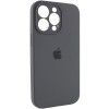 Чохол Silicone Case Full Camera Protective (AA) для Apple iPhone 15 Pro (6.1'') Сірий (44179)