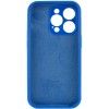 Чохол Silicone Case Full Camera Protective (AA) для Apple iPhone 15 Pro (6.1'') Синій (44182)