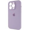 Чохол Silicone Case Full Camera Protective (AA) для Apple iPhone 15 Pro (6.1'') Бузковий (46861)