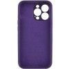 Чохол Silicone Case Full Camera Protective (AA) для Apple iPhone 15 Pro (6.1'') Фіолетовий (46862)