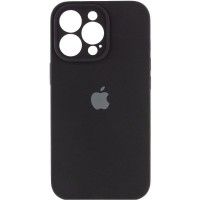 Чохол Silicone Case Full Camera Protective (AA) для Apple iPhone 15 Pro (6.1'') Черный (44186)