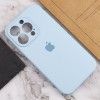 Чохол Silicone Case Full Camera Protective (AA) для Apple iPhone 15 Pro (6.1'') Блакитний (44163)