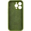 Чохол Silicone Case Full Camera Protective (AA) для Apple iPhone 15 Pro (6.1'') Зелёный (44167)