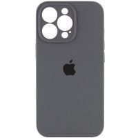 Чохол Silicone Case Full Camera Protective (AA) для Apple iPhone 15 Pro Max (6.7'') Серый (44207)