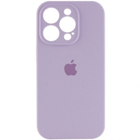 Чохол Silicone Case Full Camera Protective (AA) для Apple iPhone 15 Pro Max (6.7'') Бузковий (44212)