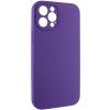 Чохол Silicone Case Full Camera Protective (AA) для Apple iPhone 15 Pro Max (6.7'') Фиолетовый (44214)