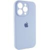Чохол Silicone Case Full Camera Protective (AA) для Apple iPhone 15 Pro Max (6.7'') Голубой (44190)