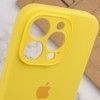 Чохол Silicone Case Full Camera Protective (AA) для Apple iPhone 15 Pro Max (6.7'') Желтый (44193)