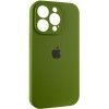 Чохол Silicone Case Full Camera Protective (AA) для Apple iPhone 15 Pro Max (6.7'') Зелёный (44195)