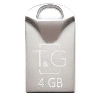 Флеш-драйв USB Flash Drive T&G 106 Metal Series 4GB Сріблястий (43187)