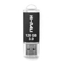 Флеш накопичувач USB 3.0 Hi-Rali Rocket 128 GB Чорна серія Черный (43188)
