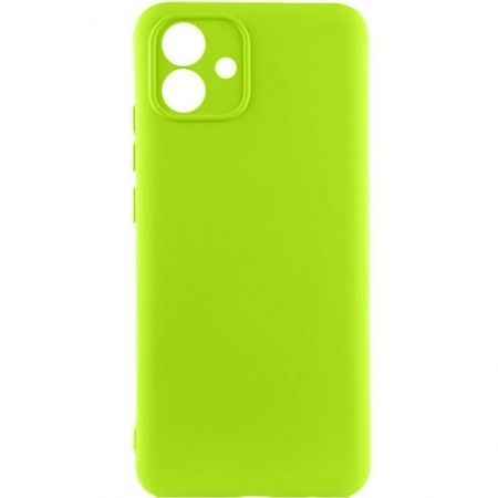 Чохол Silicone Cover Lakshmi Full Camera (A) для Samsung Galaxy A05 Зелёный (44221)