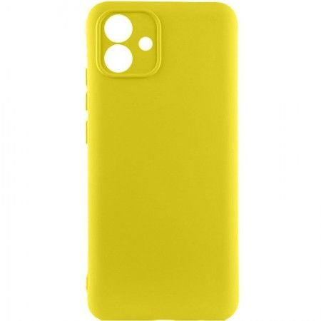 Чохол Silicone Cover Lakshmi Full Camera (A) для Samsung Galaxy A05 Жовтий (44217)
