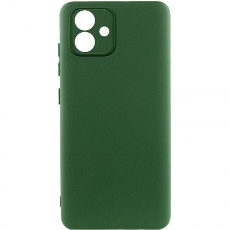 Чохол Silicone Cover Lakshmi Full Camera (A) для Samsung Galaxy A05 Зелений (44220)