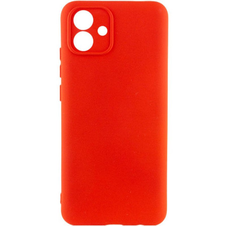 Чохол Silicone Cover Lakshmi Full Camera (A) для Samsung Galaxy A05 Червоний (44222)