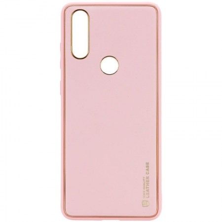 Шкіряний чохол Xshield для Xiaomi Redmi Note 7 / Note 7 Pro / Note 7s Рожевий (47429)