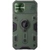 TPU+PC чохол Nillkin CamShield Armor (шторка на камеру) для Apple iPhone 15 Pro (6.1'') Зелений (46502)