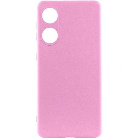 Чохол Silicone Cover Lakshmi Full Camera (A) для Oppo A58 4G Розовый (45091)