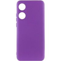 Чохол Silicone Cover Lakshmi Full Camera (A) для Oppo A78 4G Фіолетовий (45109)