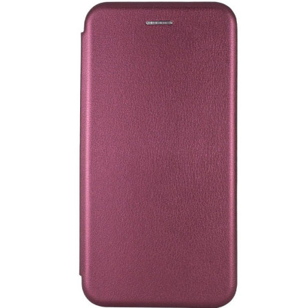 Шкіряний чохол (книжка) Classy для Motorola Moto G14 Бордовый (45866)