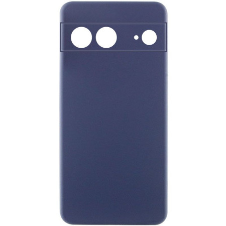 Чохол Silicone Cover Lakshmi Full Camera (AAA) для Google Pixel 7 Синий (45883)