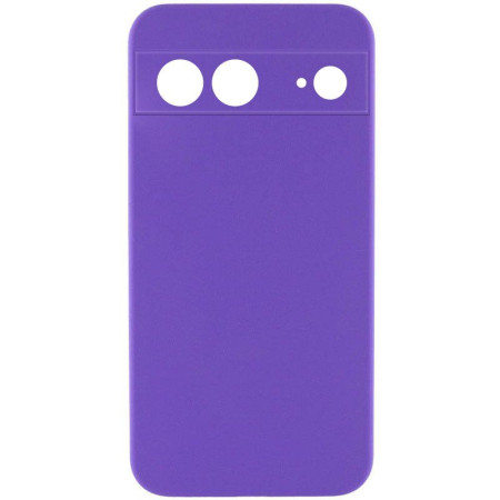 Чохол Silicone Cover Lakshmi Full Camera (AAA) для Google Pixel 7 Фіолетовий (45884)