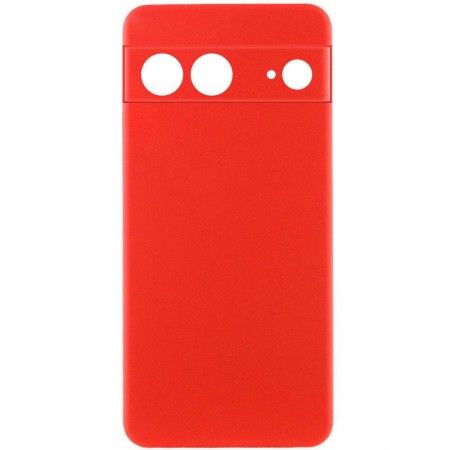 Чохол Silicone Cover Lakshmi Full Camera (AAA) для Google Pixel 7 Красный (45876)