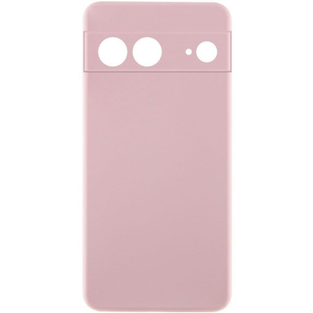 Чохол Silicone Cover Lakshmi Full Camera (AAA) для Google Pixel 7a Розовый (45908)