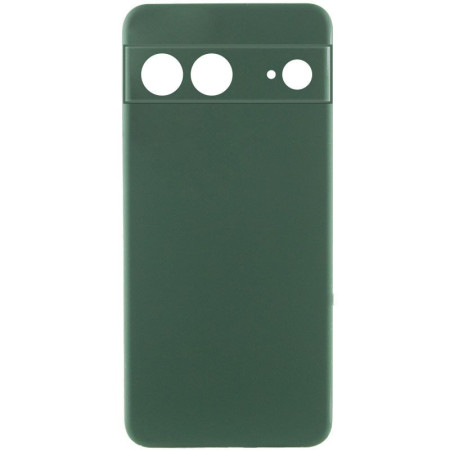 Чохол Silicone Cover Lakshmi Full Camera (AAA) для Google Pixel 8 Зелений (45915)