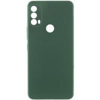 Чохол Silicone Cover Lakshmi Full Camera (AAA) для Motorola Moto E40 Зелёный (45951)