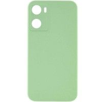 Чохол Silicone Cover Lakshmi Full Camera (AAA) для Oppo A57s / A77s Мятный (45967)