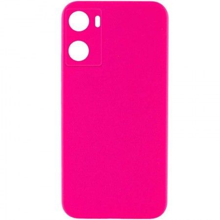 Чохол Silicone Cover Lakshmi Full Camera (AAA) для Oppo A57s / A77s Розовый (45968)