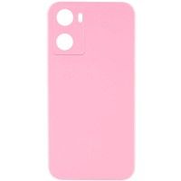 Чохол Silicone Cover Lakshmi Full Camera (AAA) для Oppo A57s / A77s Розовый (45969)