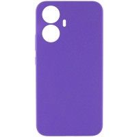 Чохол Silicone Cover Lakshmi Full Camera (AAA) для Realme 10 Pro+ Фиолетовый (45983)
