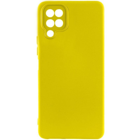 Чохол Silicone Cover Lakshmi Full Camera (AAA) для Samsung Galaxy M33 5G Жовтий (46023)