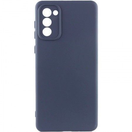 Чохол Silicone Cover Lakshmi Full Camera (AAA) для Samsung Galaxy S20 FE Синій (46042)