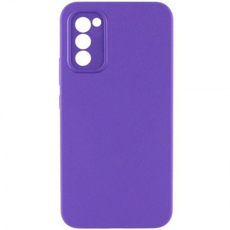 Чохол Silicone Cover Lakshmi Full Camera (AAA) для Samsung Galaxy S20 FE Фиолетовый (46043)