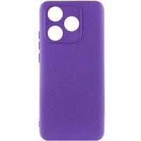 Чохол Silicone Cover Lakshmi Full Camera (AAA) для TECNO Spark 10 Фиолетовый (46061)